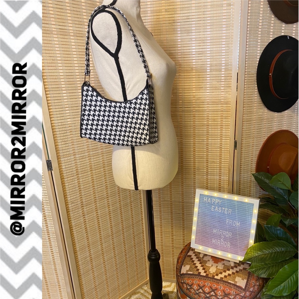 Never used Shein’s houndstooth purse
